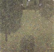 Gustav Klimt Landscape Garden (Meadow in Flower) (mk20) Sweden oil painting artist